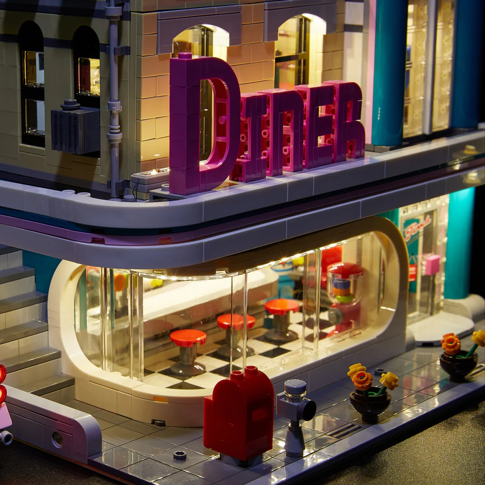 Lighting kit for Downtown Diner